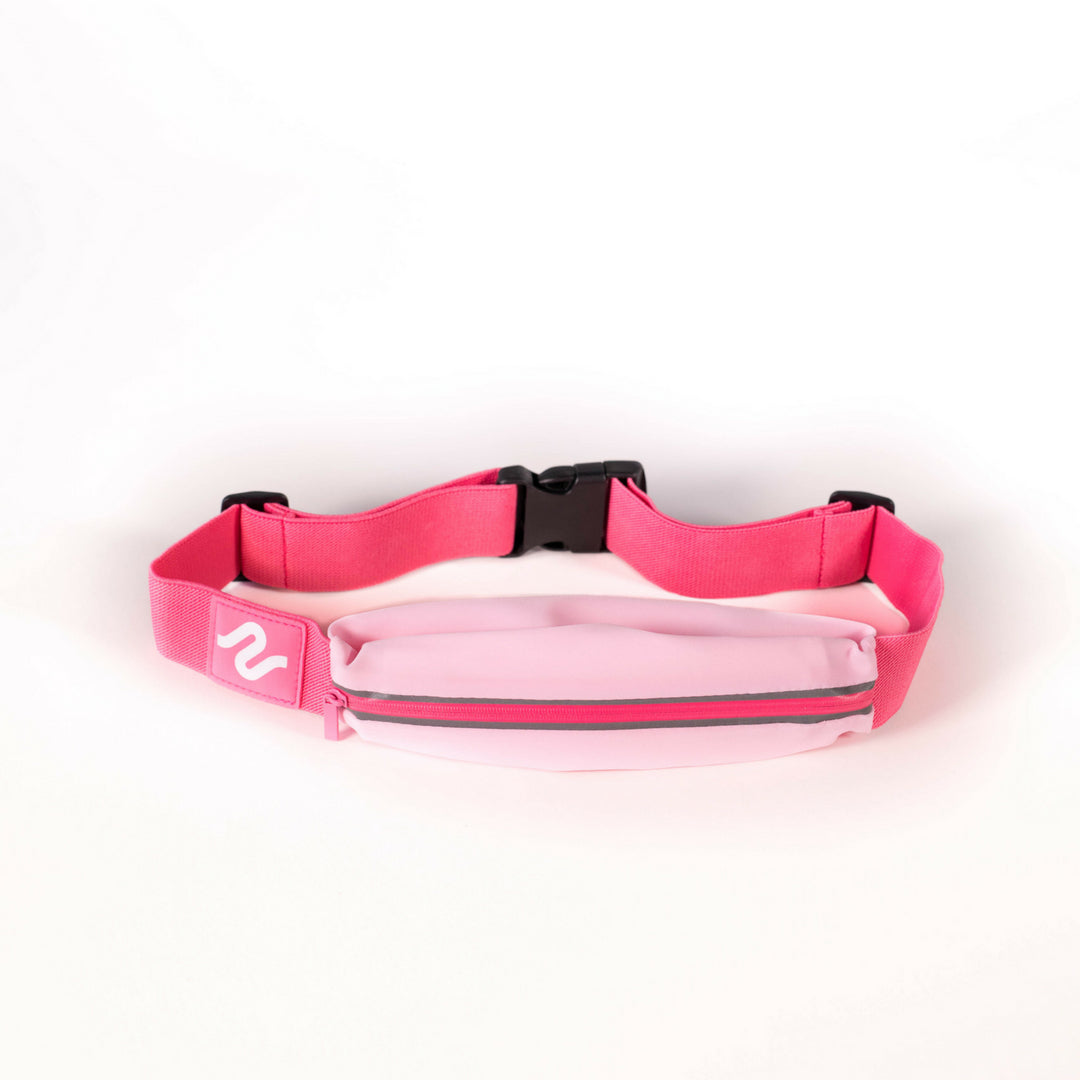 Pink runEZ Hip Back Front