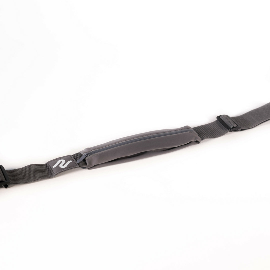 Grey runEZ Hip Back Flat