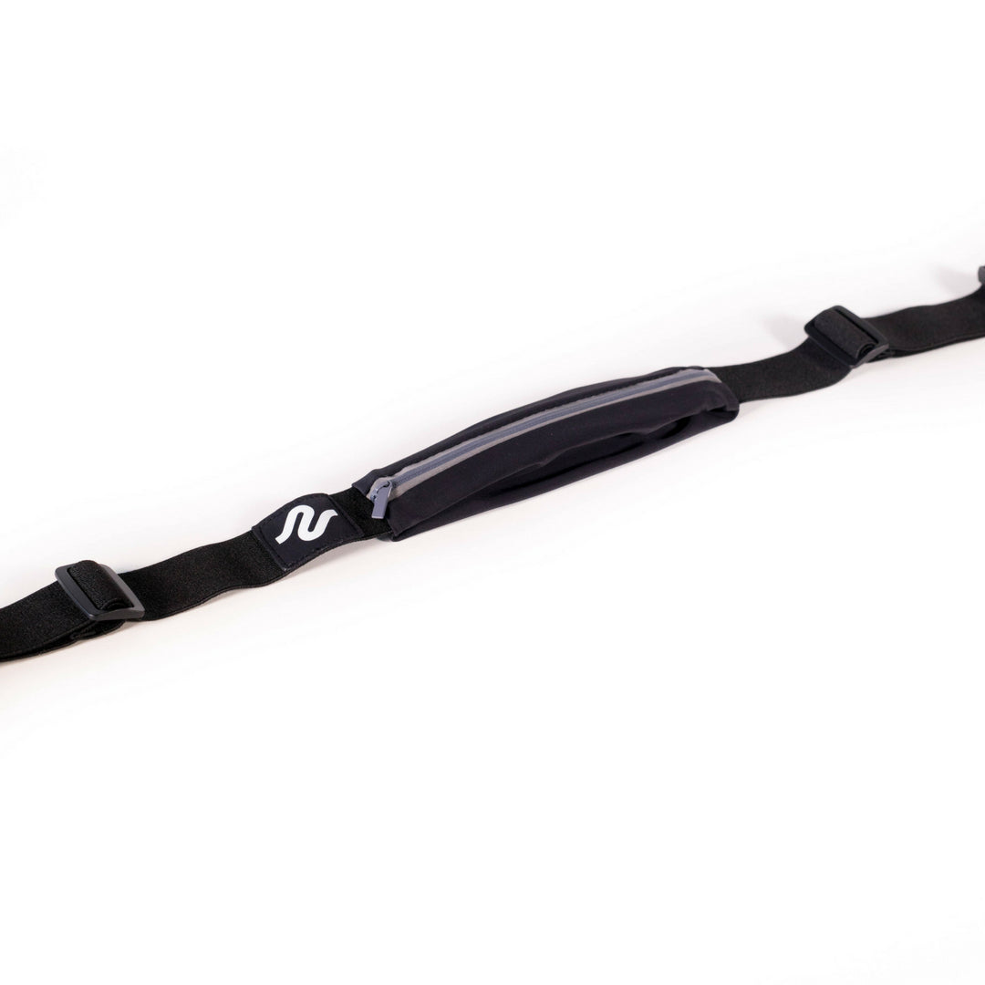 Black runEZ Hip Bag Flat