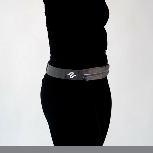 Grey runEZ Hip Back Front