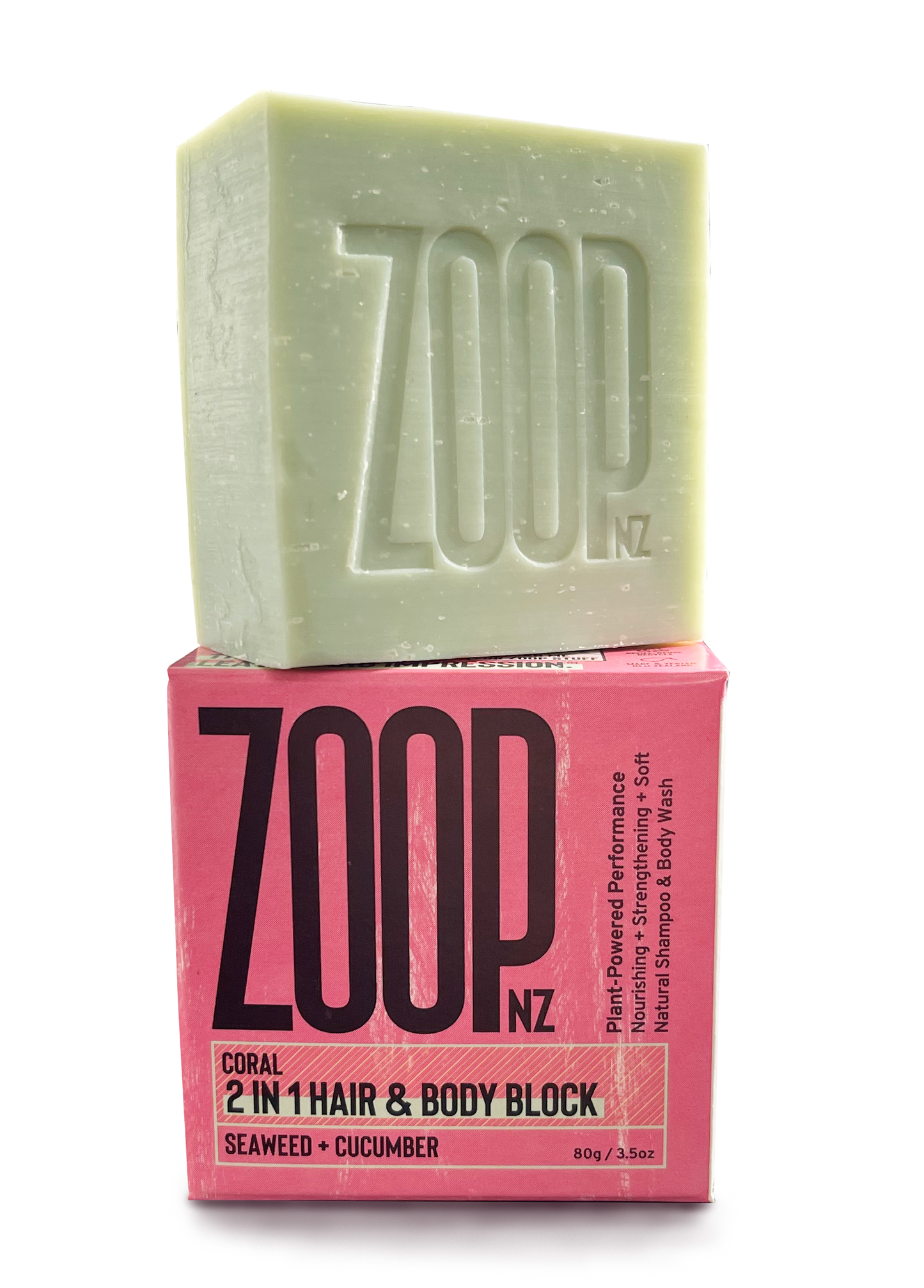 zoop coral wash block sports soap